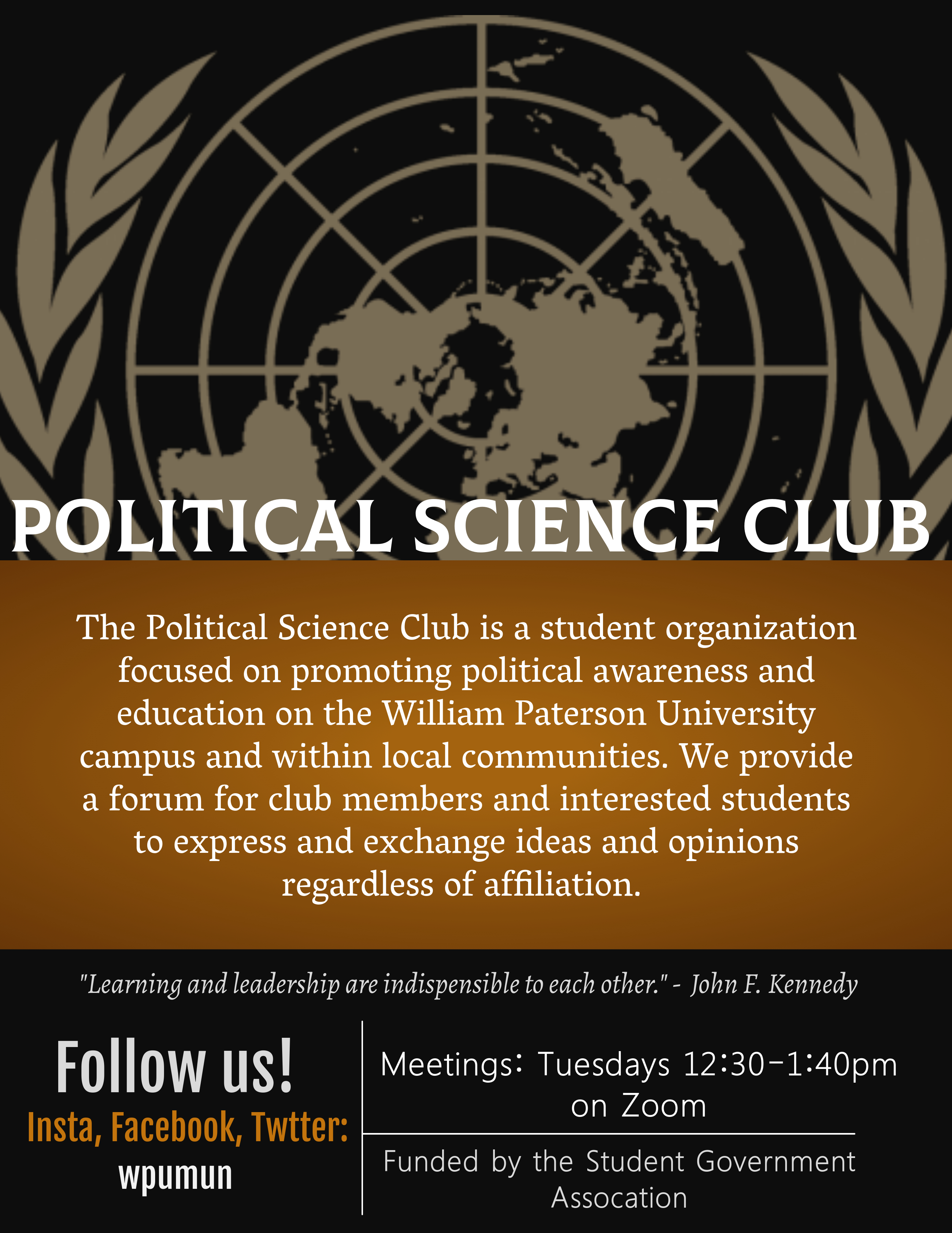 Poli Sci Club Poster